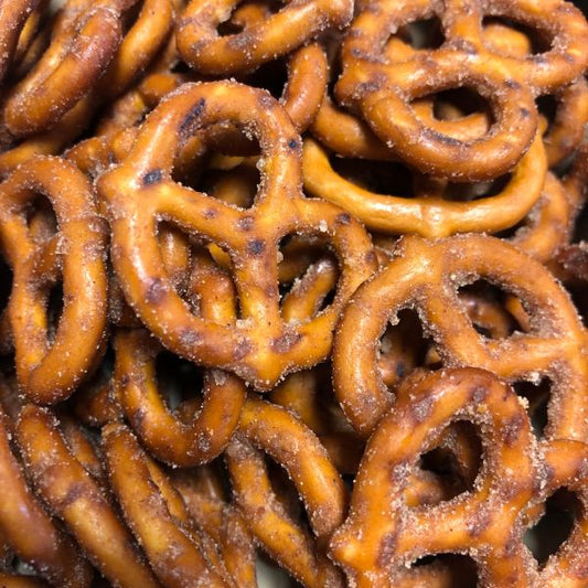 Cinnamon Brown Sugar Pretzel Twists