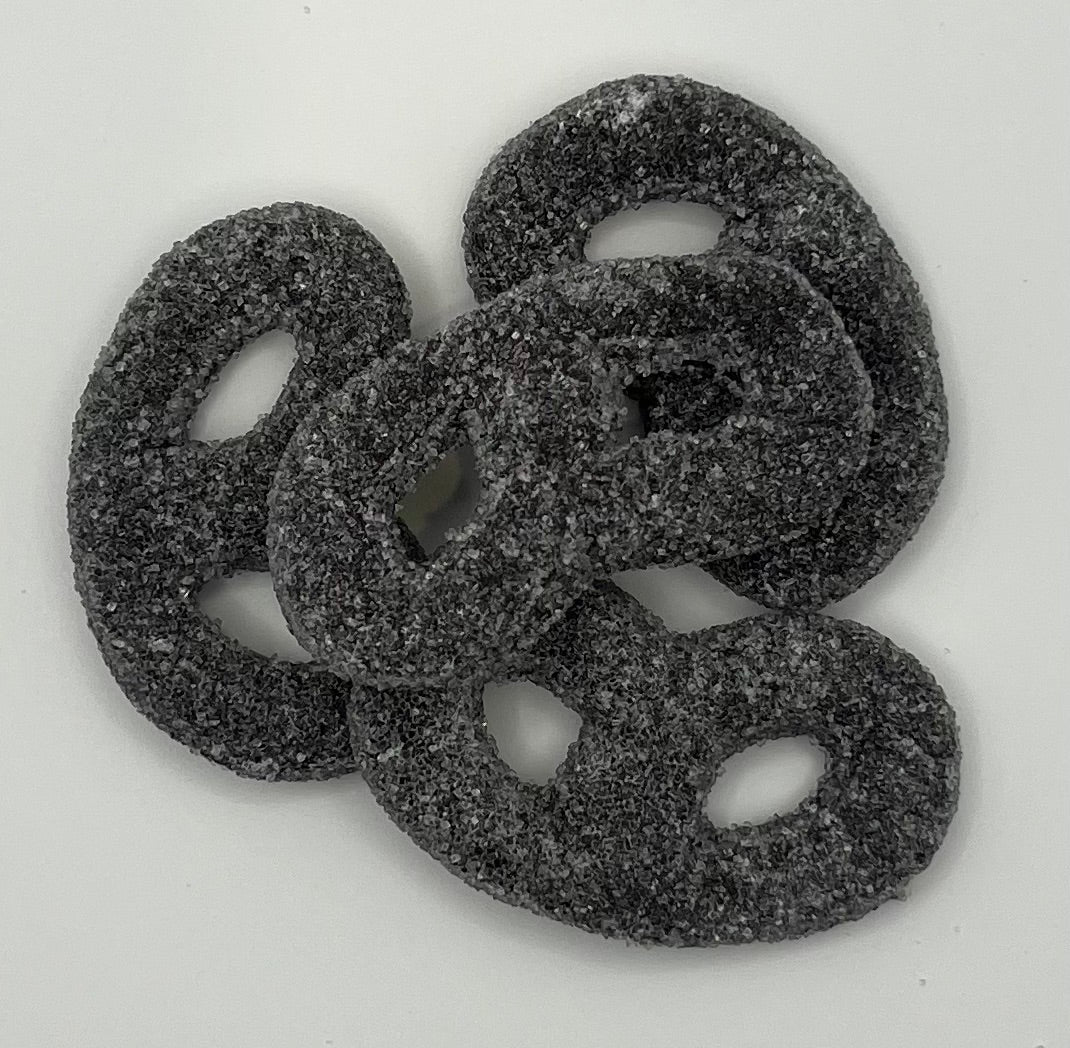 Black Licorice Pretzel