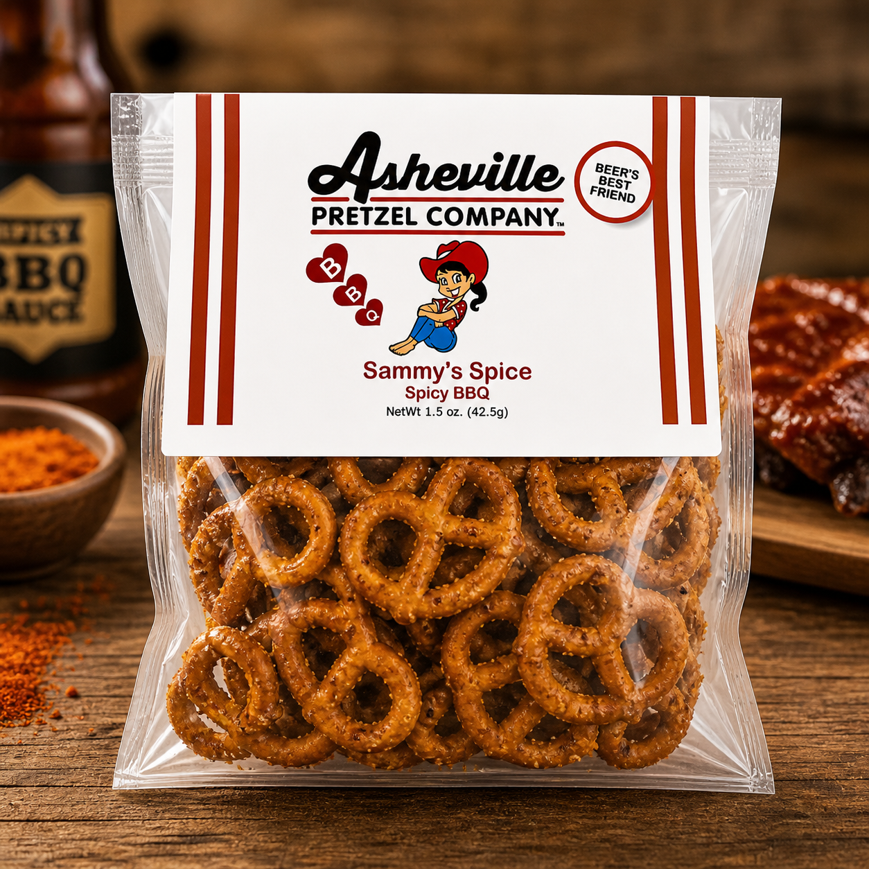 Sammy's Spice BBQ Pretzel Twists