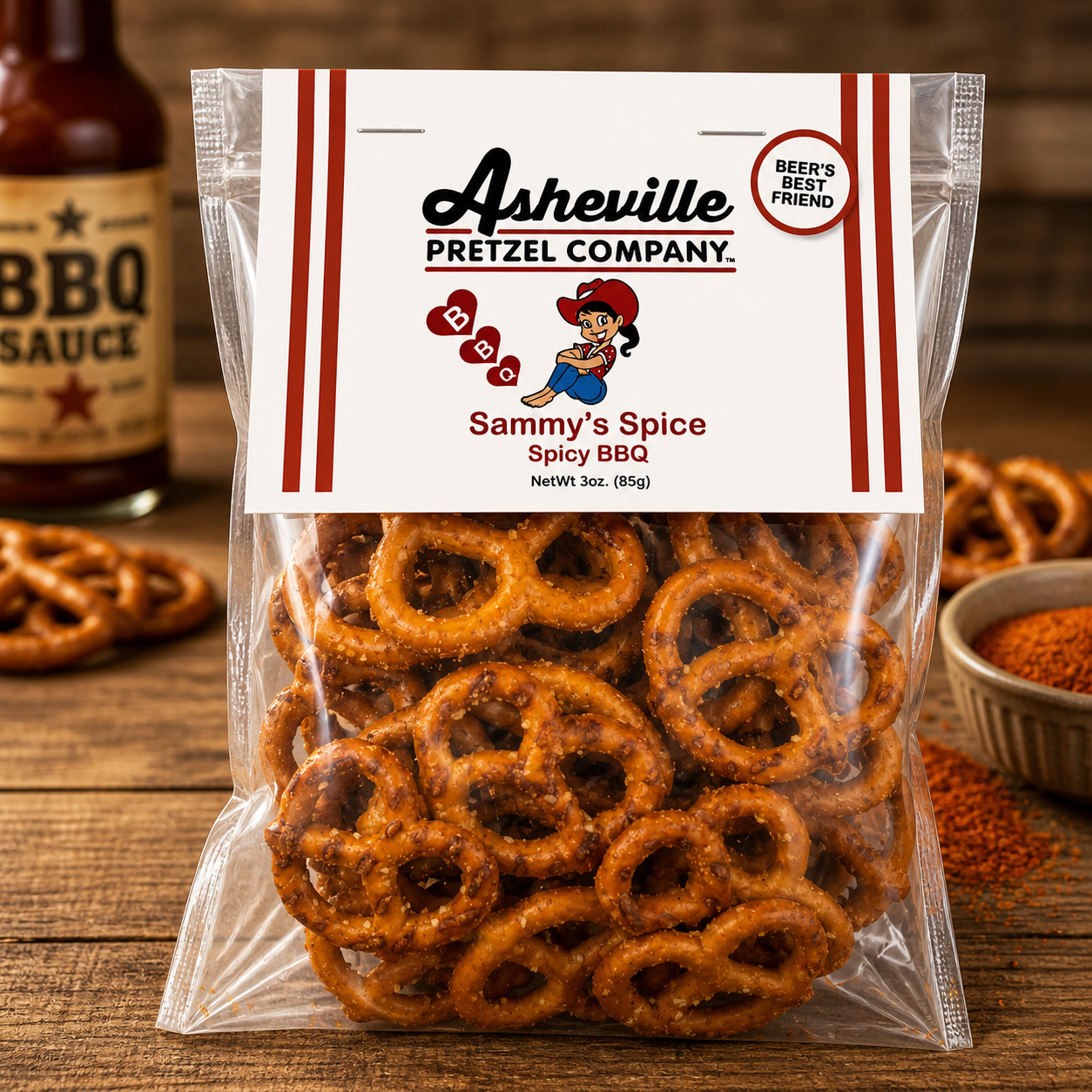 Sammy's Spice BBQ Pretzel Twists