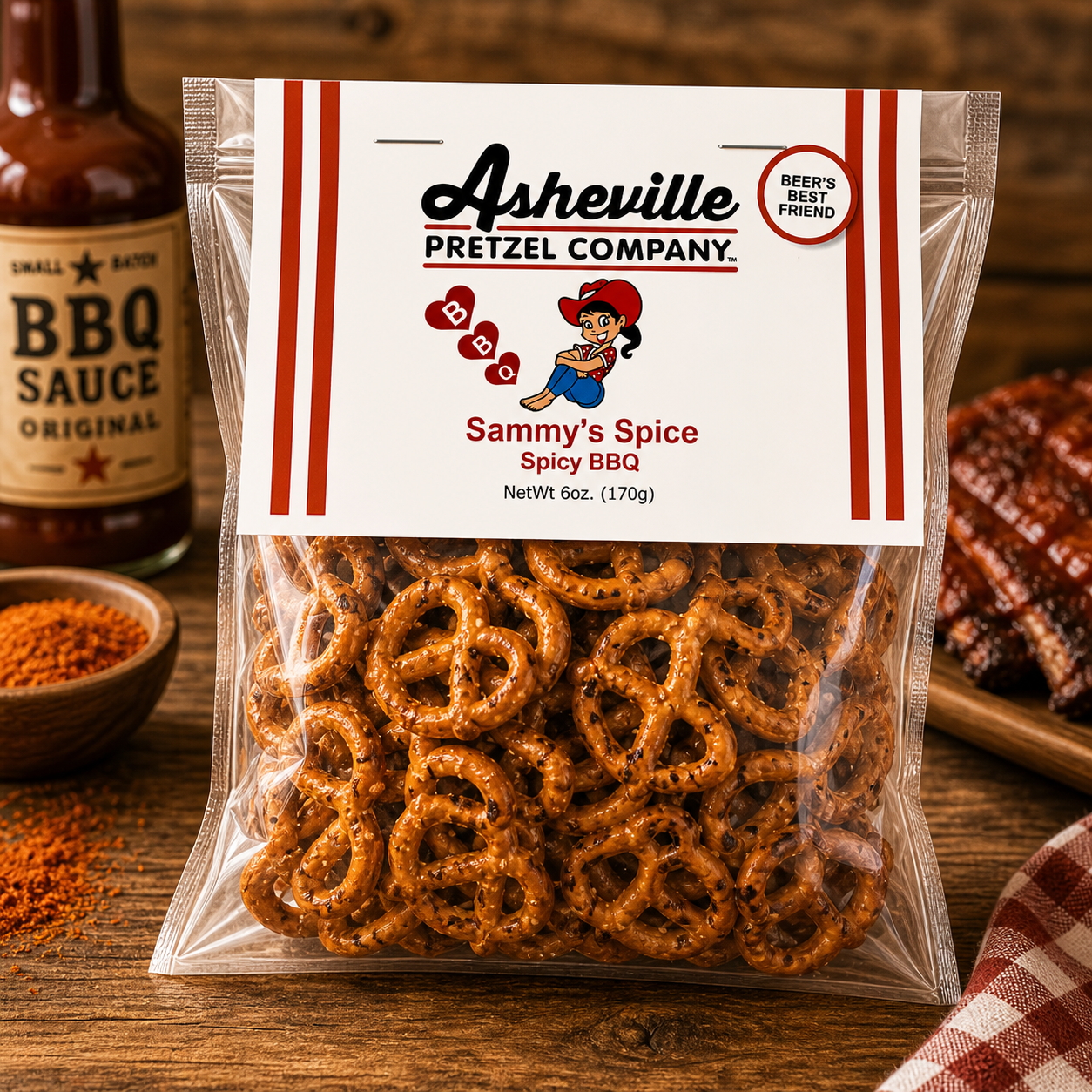 Sammy's Spice BBQ Pretzel Twists