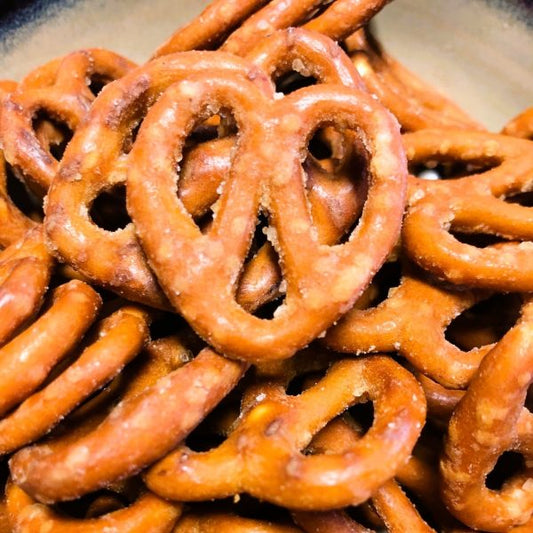 Salted Caramel Pretzel Twists