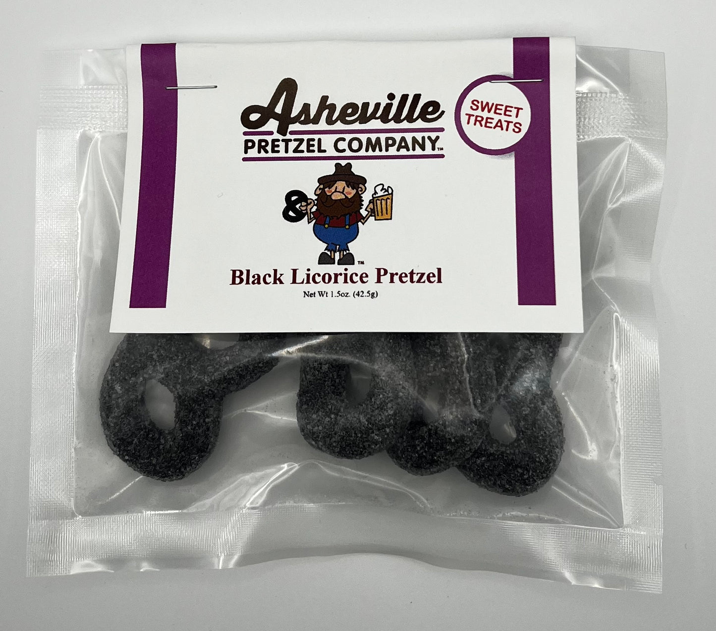Black Licorice Pretzel